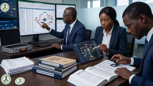 Forensic accounting experts at work